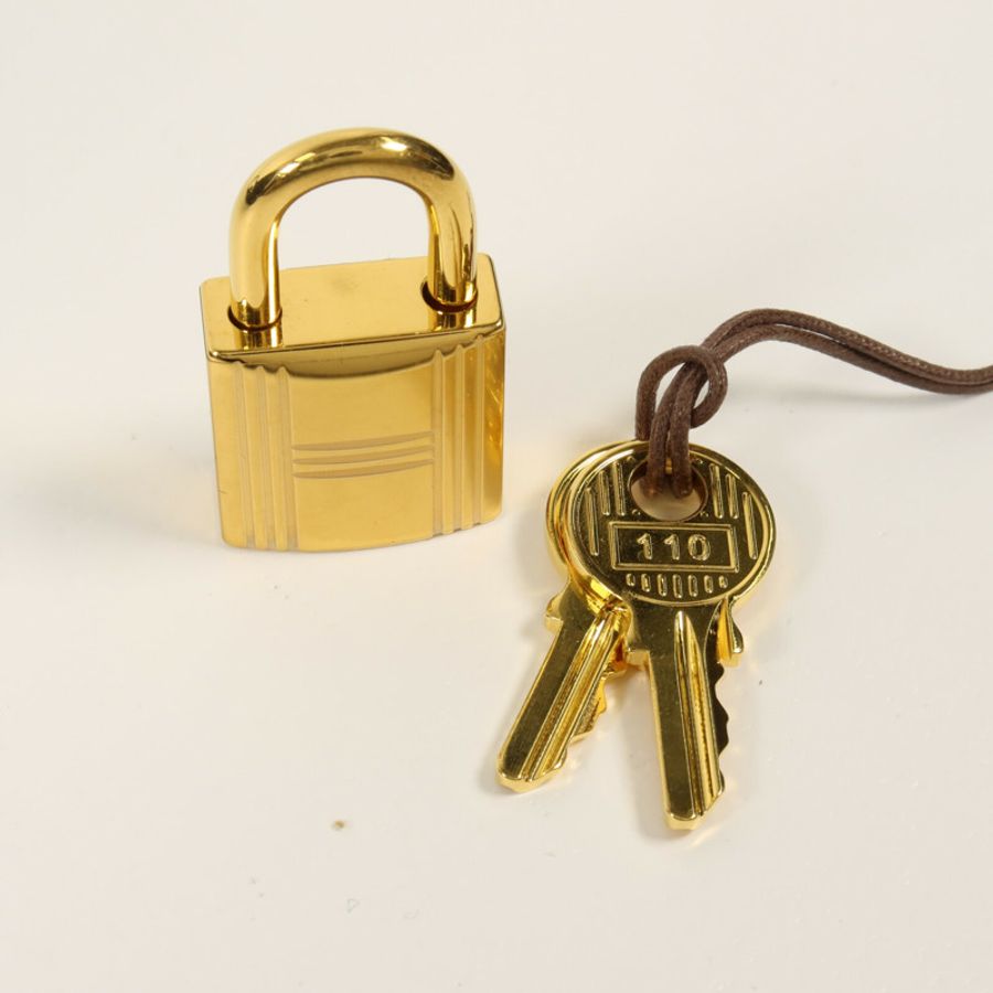 HERMES Clemence皮革Picotin MM扣手挽袋Noir-14