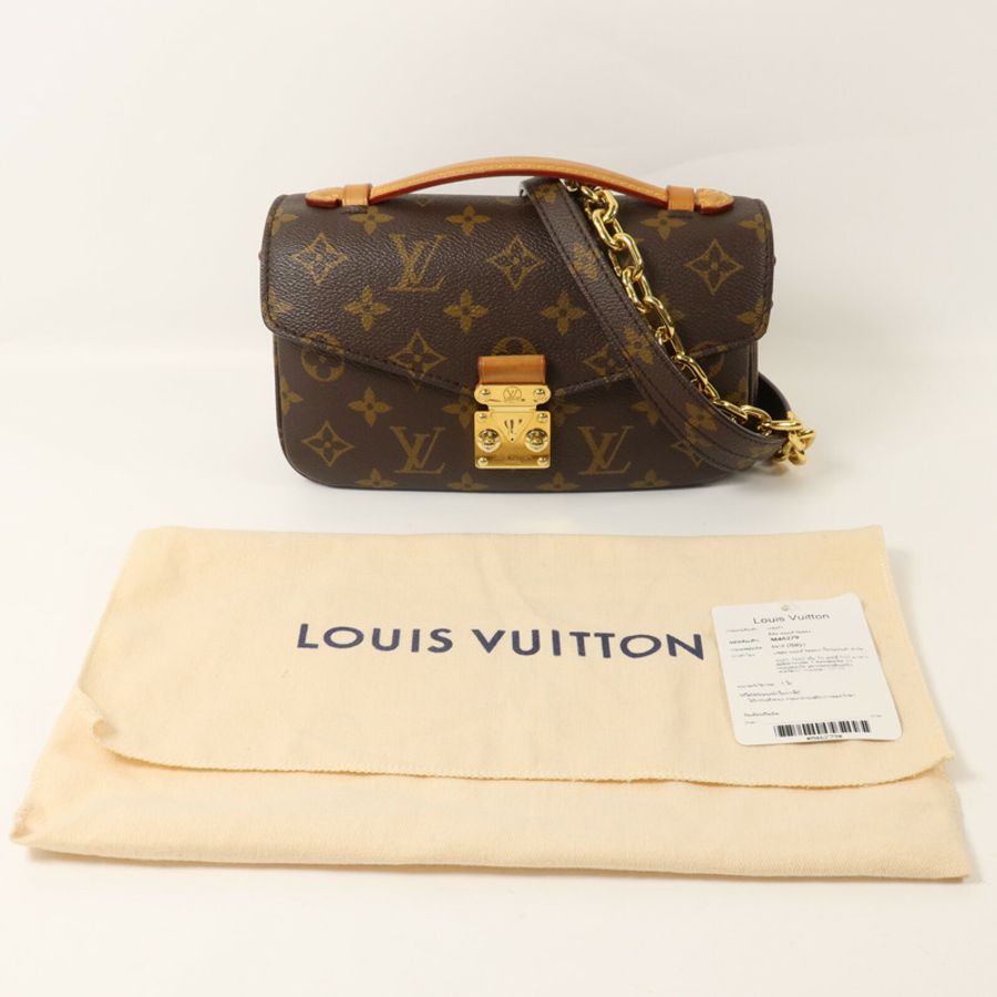 LOUIS VUITTON Monogram Pochette Metis East West手挽肩背兩用袋-8