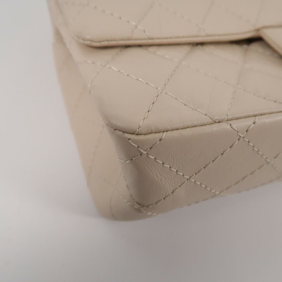 CHANEL 牛皮皮革2.55 Small肩背袋-12