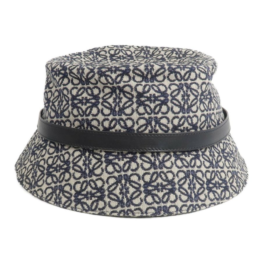 LOEWE 帆布Anagram Bucket Hat帽子-1