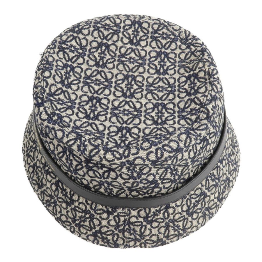 LOEWE 帆布Anagram Bucket Hat帽子-5
