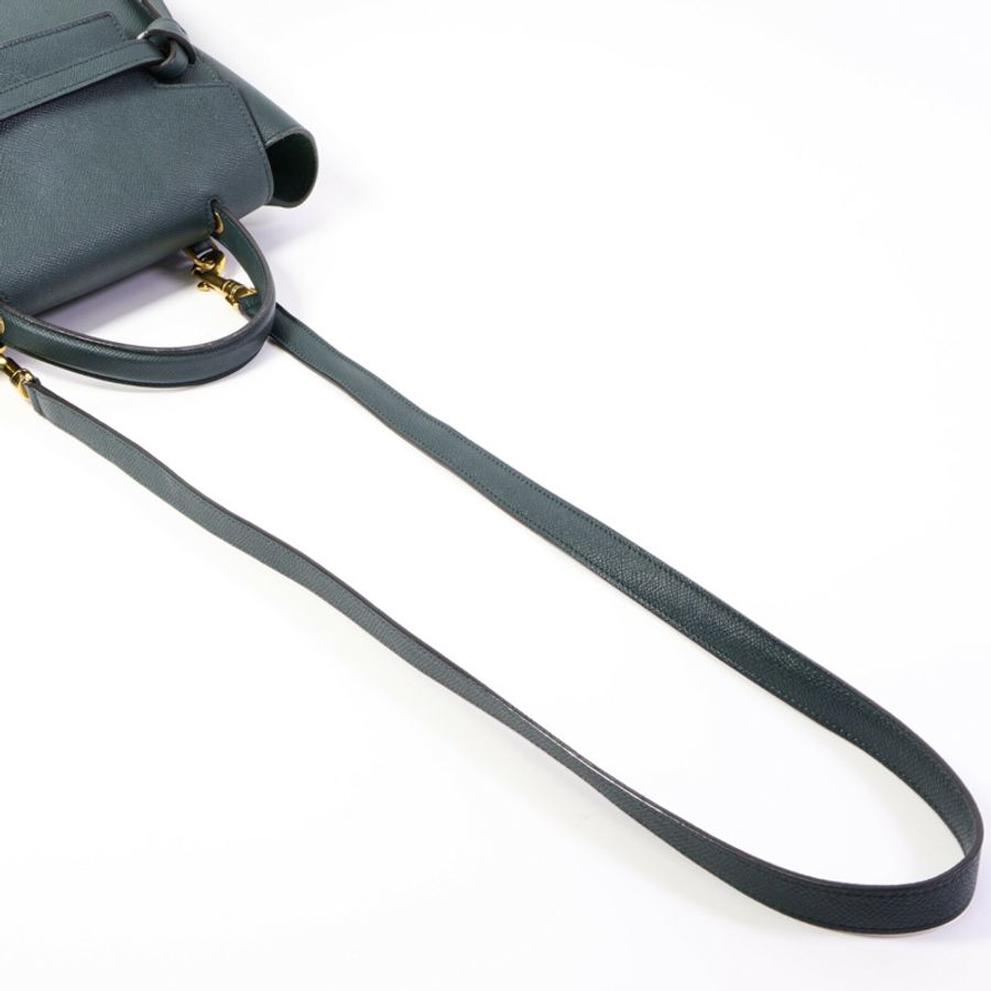 CELINE 牛皮皮革Micro Belt Bag手挽肩背兩用袋-8