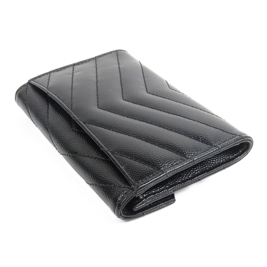 YVES SAINT LAURENT 牛皮皮革Small Envelope Wallet錢包-4