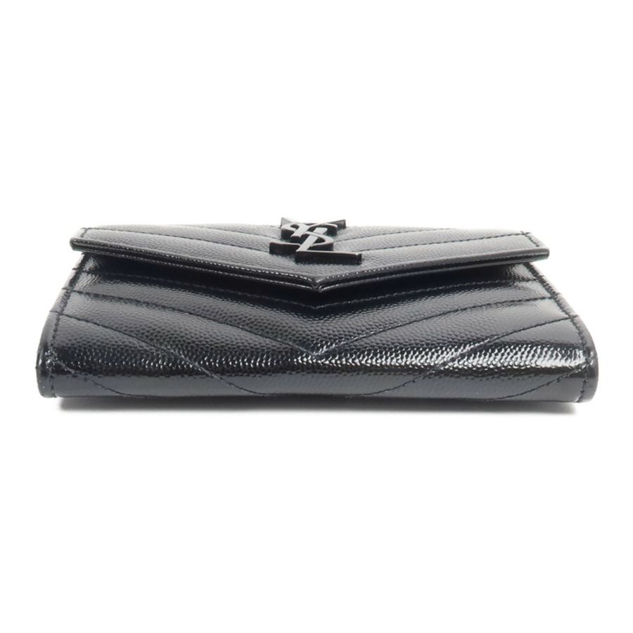 YVES SAINT LAURENT 牛皮皮革Small Envelope Wallet錢包-5