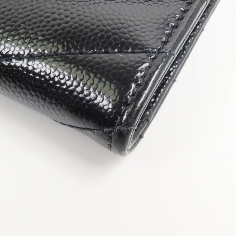 YVES SAINT LAURENT 牛皮皮革Small Envelope Wallet錢包-7