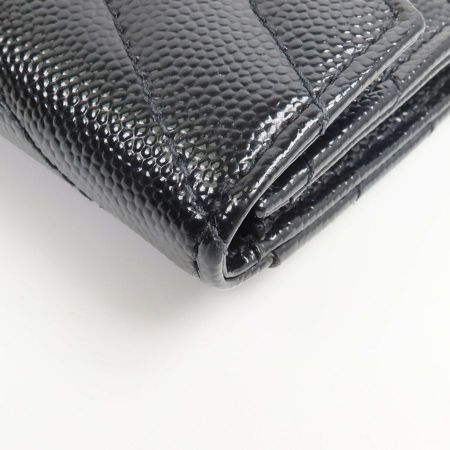 YVES SAINT LAURENT 牛皮皮革Small Envelope Wallet錢包-10