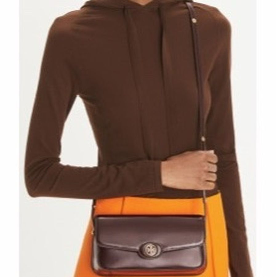 Tory Burch 女士 Robinson 翻蓋單肩包均碼碼24cm*5cm*12.5cm-4