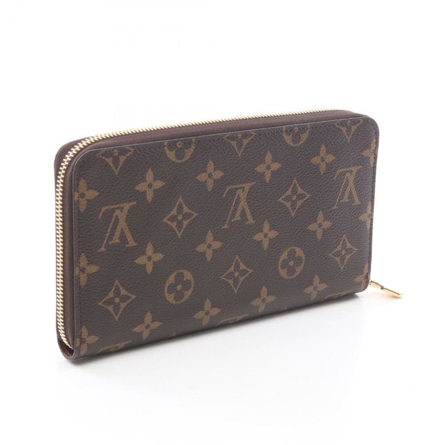 路易威登 Zippy Organizer 錢包 M62581 Monogram 帆布 棕色 二手 男女通用 LV-1