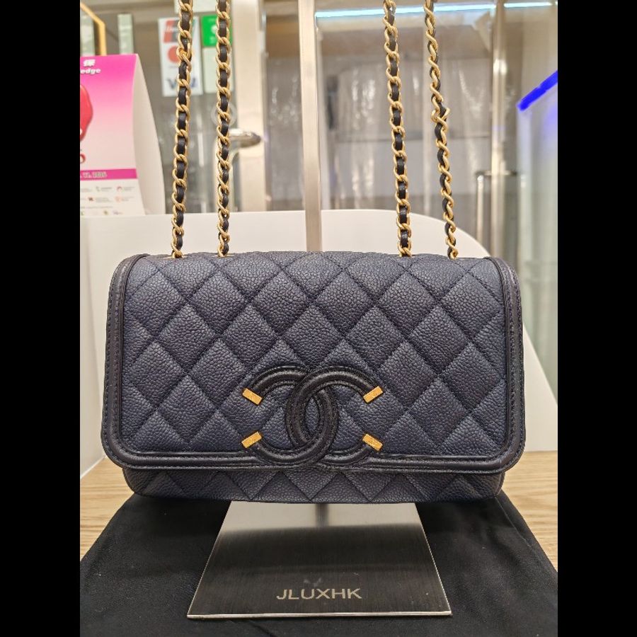 Chanel CC Filigree Flap Bag-2