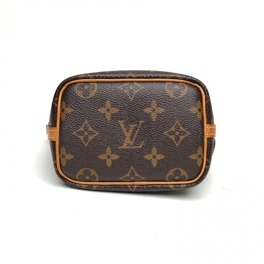 LOUIS VUITTON NOÉ水桶包Nano13老花PVC金扣2018肩背包-4