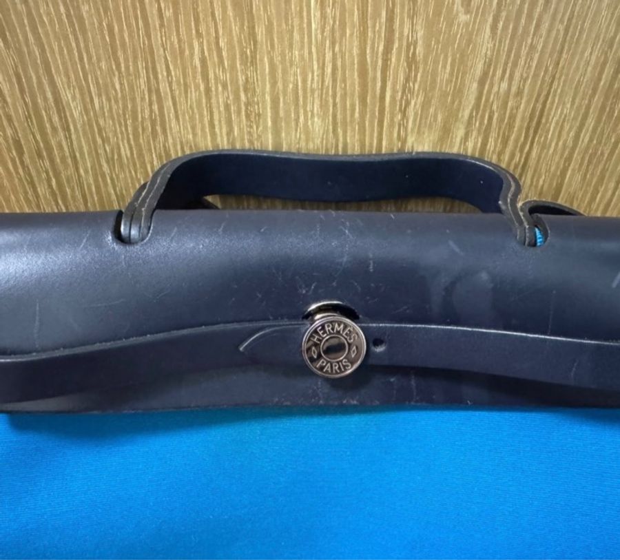 愛馬仕Herbag31 經典黑籃-1