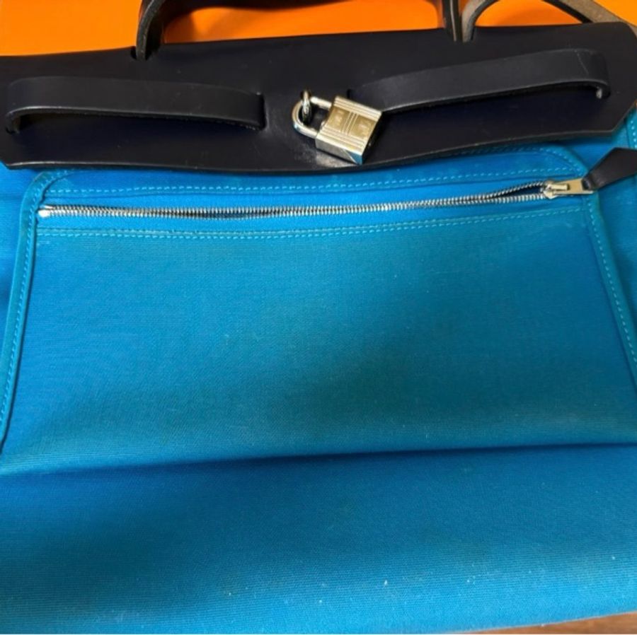 愛馬仕Herbag31 經典黑籃-11