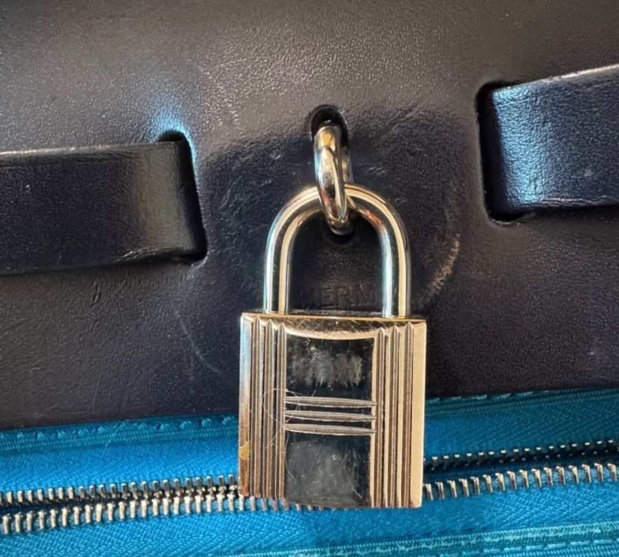 愛馬仕Herbag31 經典黑籃-14