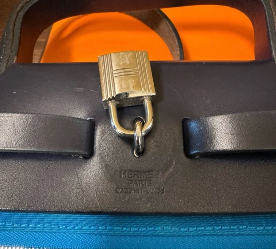 愛馬仕Herbag31 經典黑籃-18