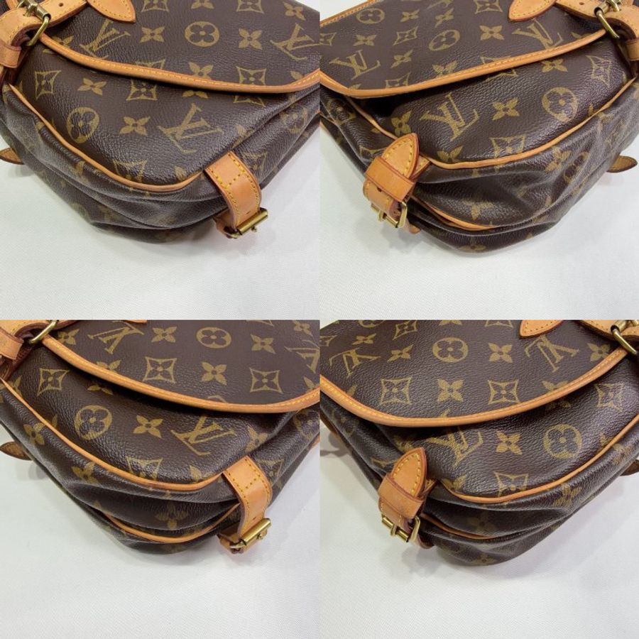 LV Monogram Saumur雙面馬鞍包-10