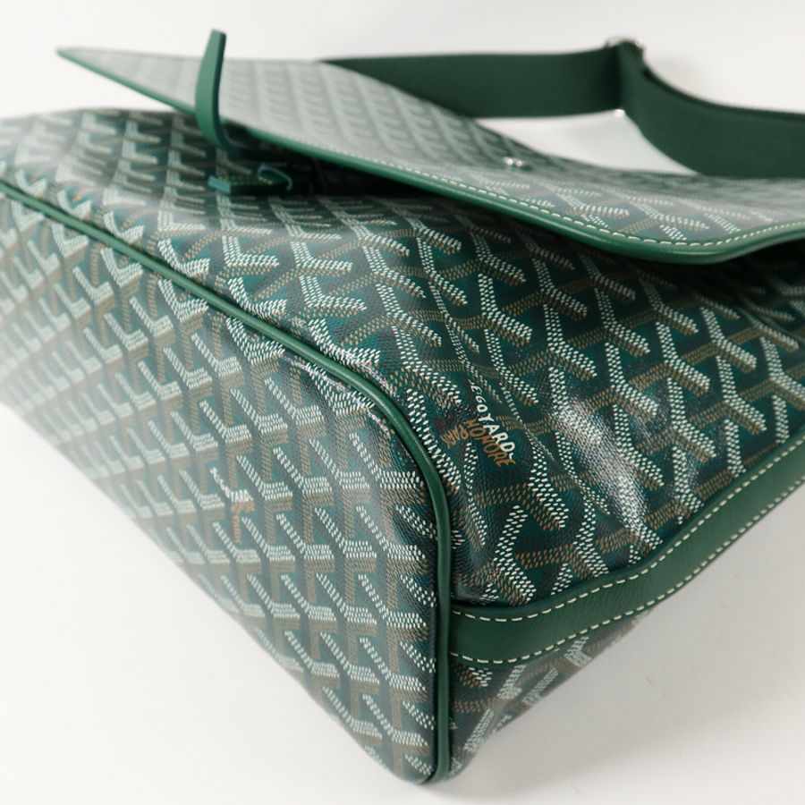 GOYARD 塗層帆布Capetien MM肩背袋-11