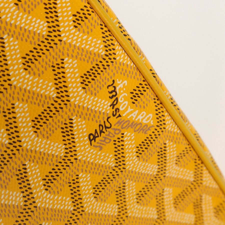 GOYARD 塗層帆布Sac Cap Vert肩背袋-9