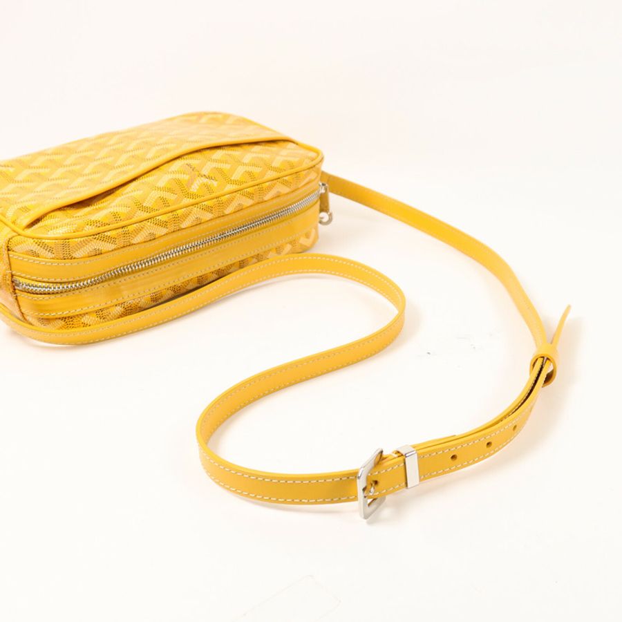 GOYARD 塗層帆布Sac Cap Vert肩背袋-11