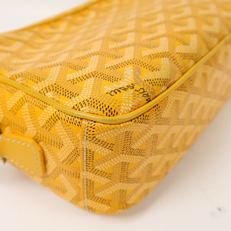 GOYARD 塗層帆布Sac Cap Vert肩背袋-15