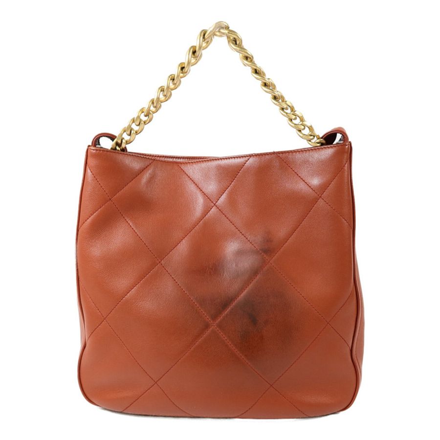 CHANEL 牛皮皮革Hobo Bag手挽肩背兩用袋-1
