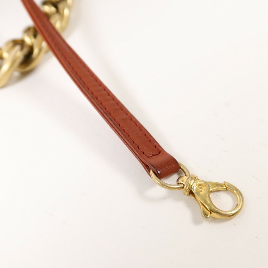 CHANEL 牛皮皮革Hobo Bag手挽肩背兩用袋-8