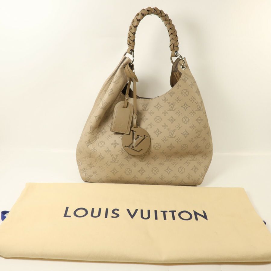 LOUIS VUITTON Mahina Carmel手挽袋-7