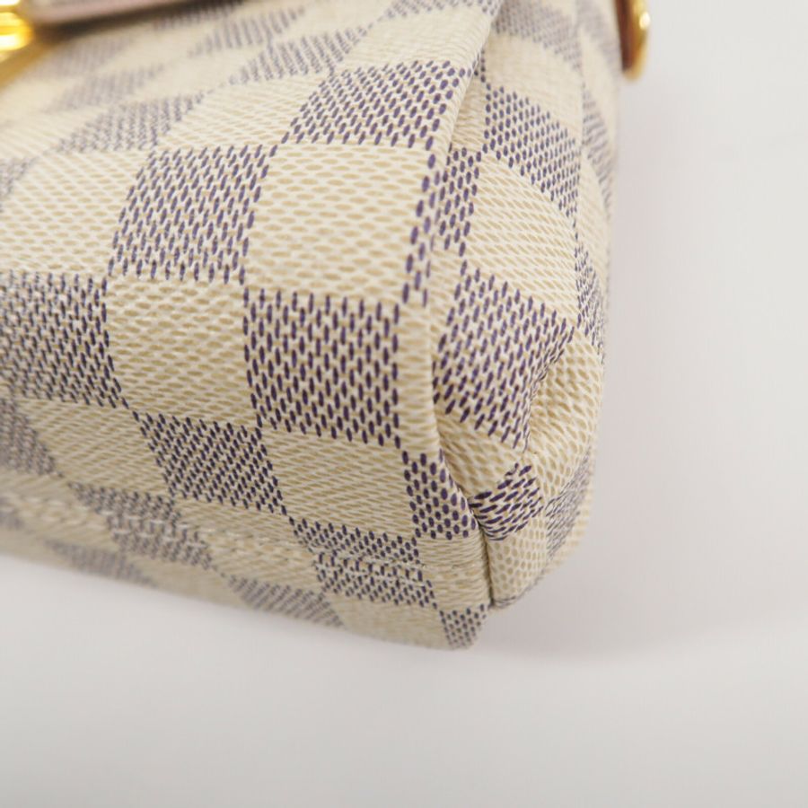LOUIS VUITTON Damier Azur Croisette手挽肩背兩用袋-10