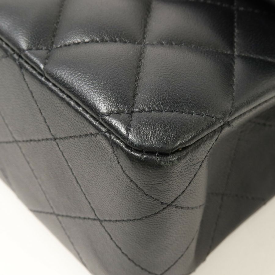 CHANEL 羊皮皮革Classic 25鏈帶肩背袋-13
