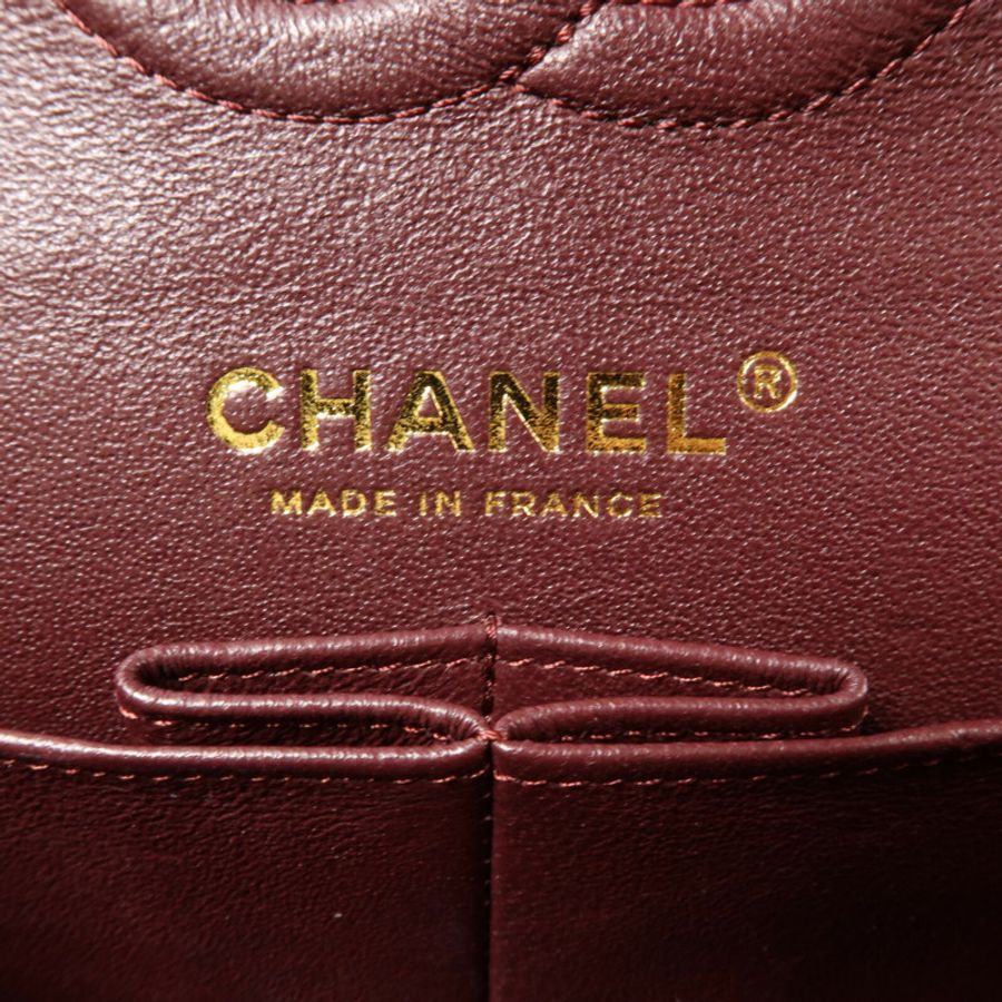 CHANEL 羊皮皮革Classic 23鏈帶肩背袋-6