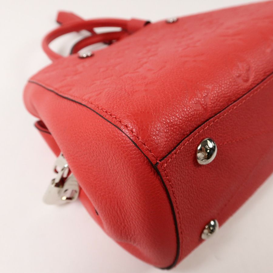 LOUIS VUITTON Monogram Empreinte Montaigne MM肩背袋-15