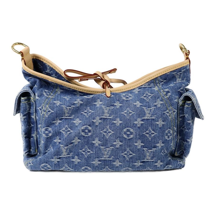 LOUIS VUITTON Monogram Denim Carryall Cargo PM肩背袋-1