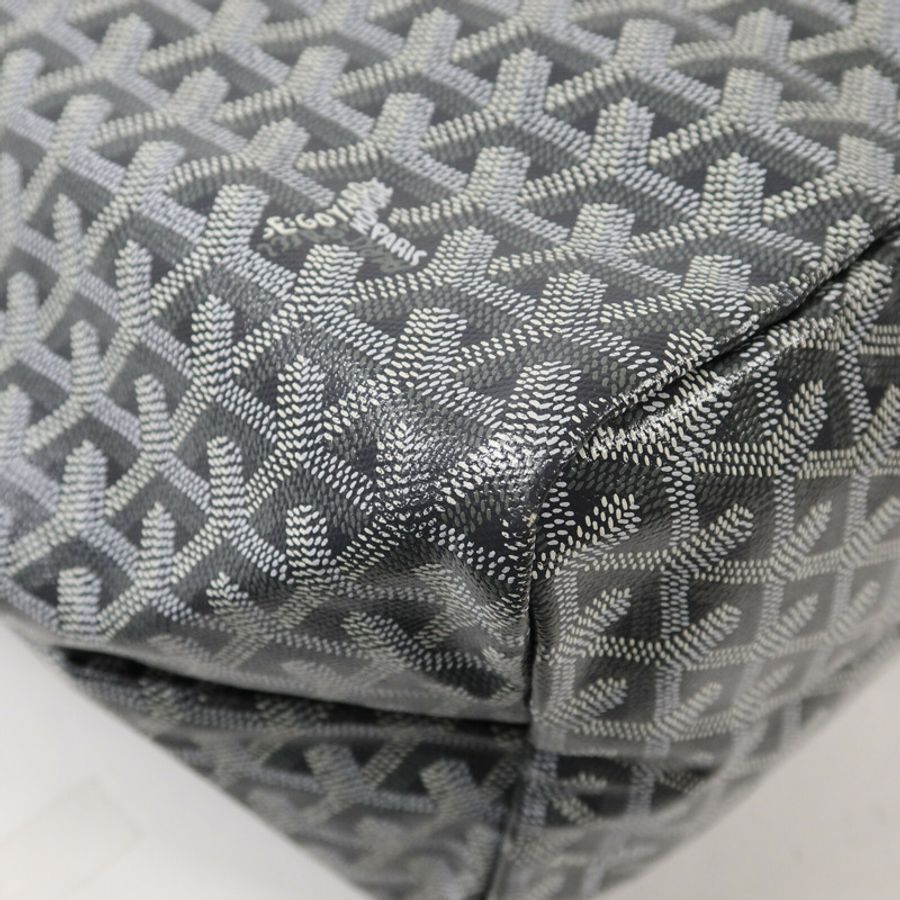 GOYARD Goyardine Canvas Saint Louis GM肩背袋-13