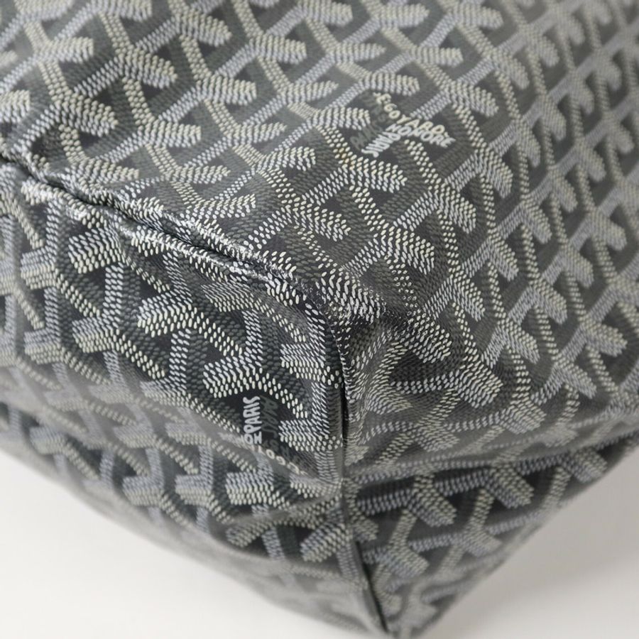 GOYARD Goyardine Canvas Saint Louis GM肩背袋-14