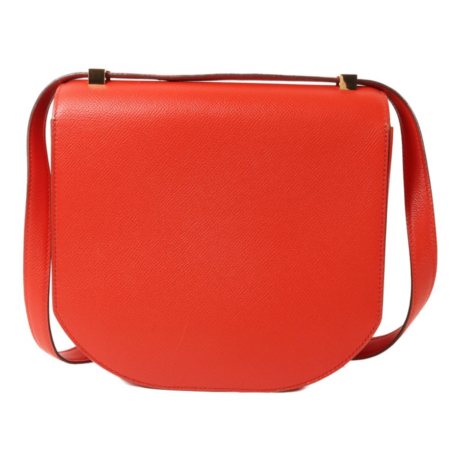 HERMES Epsom皮革Mosaique AU 24 Bag肩背袋Rouge Casaque-1
