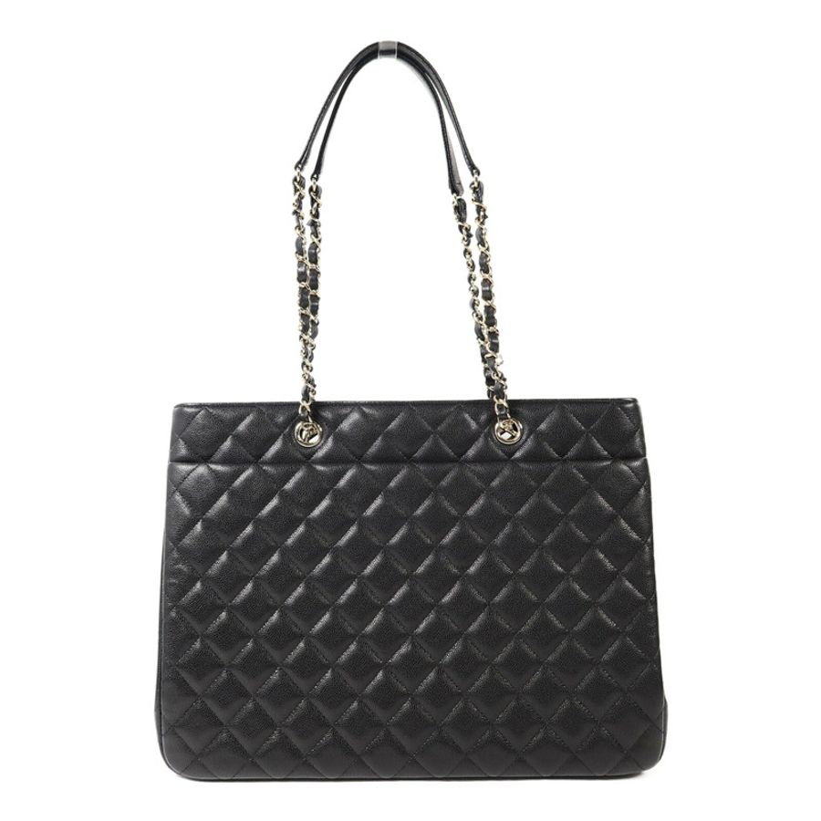 CHANEL 牛皮皮革Chain Shoulder Bag鏈帶肩背袋-1