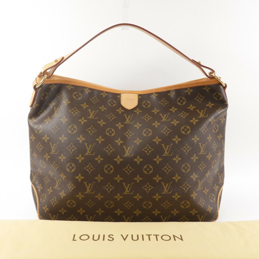 LOUIS VUITTON Monogram Delightful MM肩背袋-9