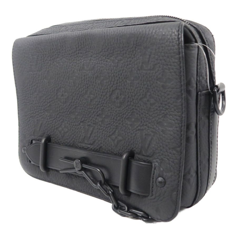 LOUIS VUITTON Monogram Taurillon Steamer Messenger肩背袋-2