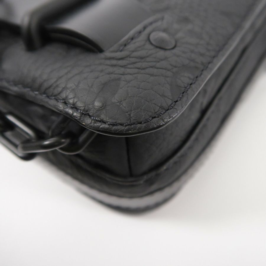 LOUIS VUITTON Monogram Taurillon Steamer Messenger肩背袋-10