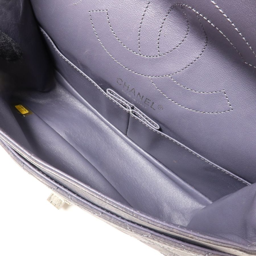 CHANEL 牛皮皮革2.55 Small鏈帶肩背袋-5