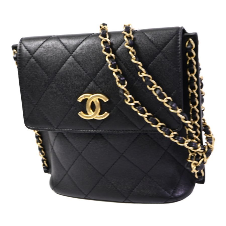CHANEL 牛皮皮革Chain Shoulder Bag鏈帶肩背袋-2