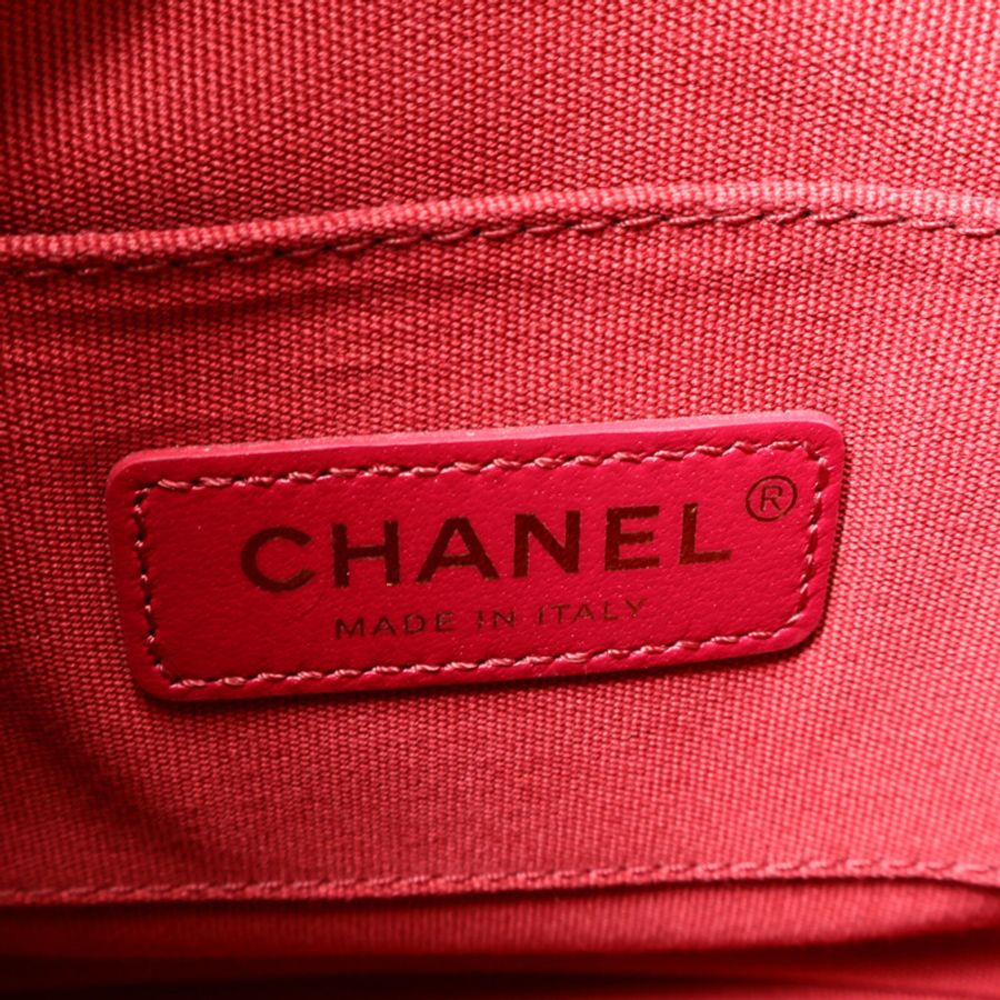 CHANEL 牛皮皮革Chain Shoulder Bag鏈帶肩背袋-5