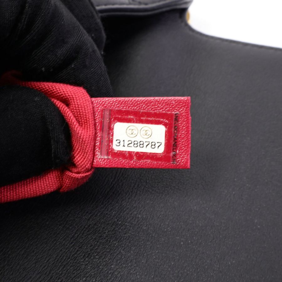 CHANEL 牛皮皮革Chain Shoulder Bag鏈帶肩背袋-7