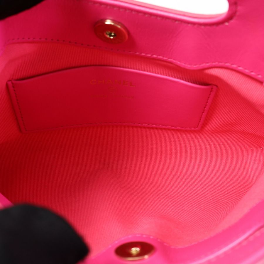 CHANEL 牛皮皮革Chanel 31 Nano鏈帶肩背袋-4