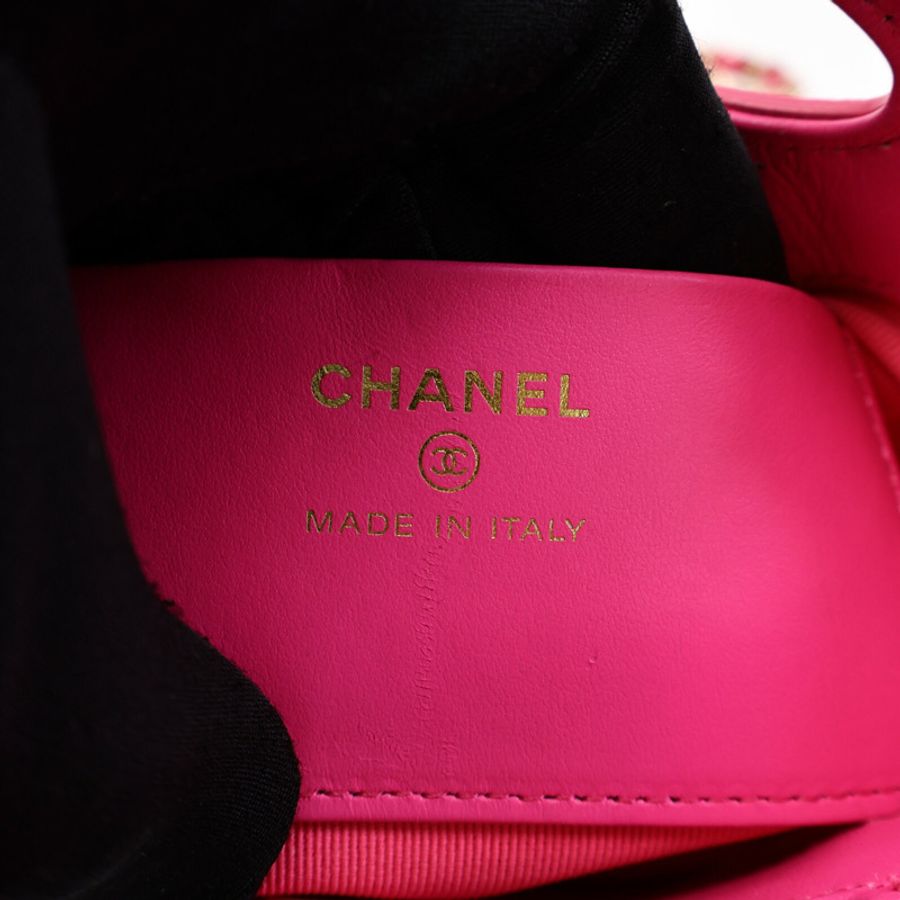 CHANEL 牛皮皮革Chanel 31 Nano鏈帶肩背袋-5
