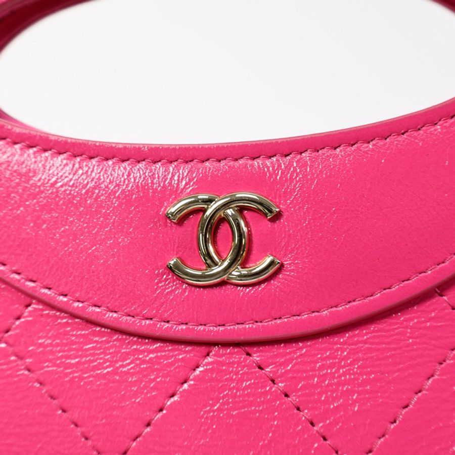 CHANEL 牛皮皮革Chanel 31 Nano鏈帶肩背袋-13