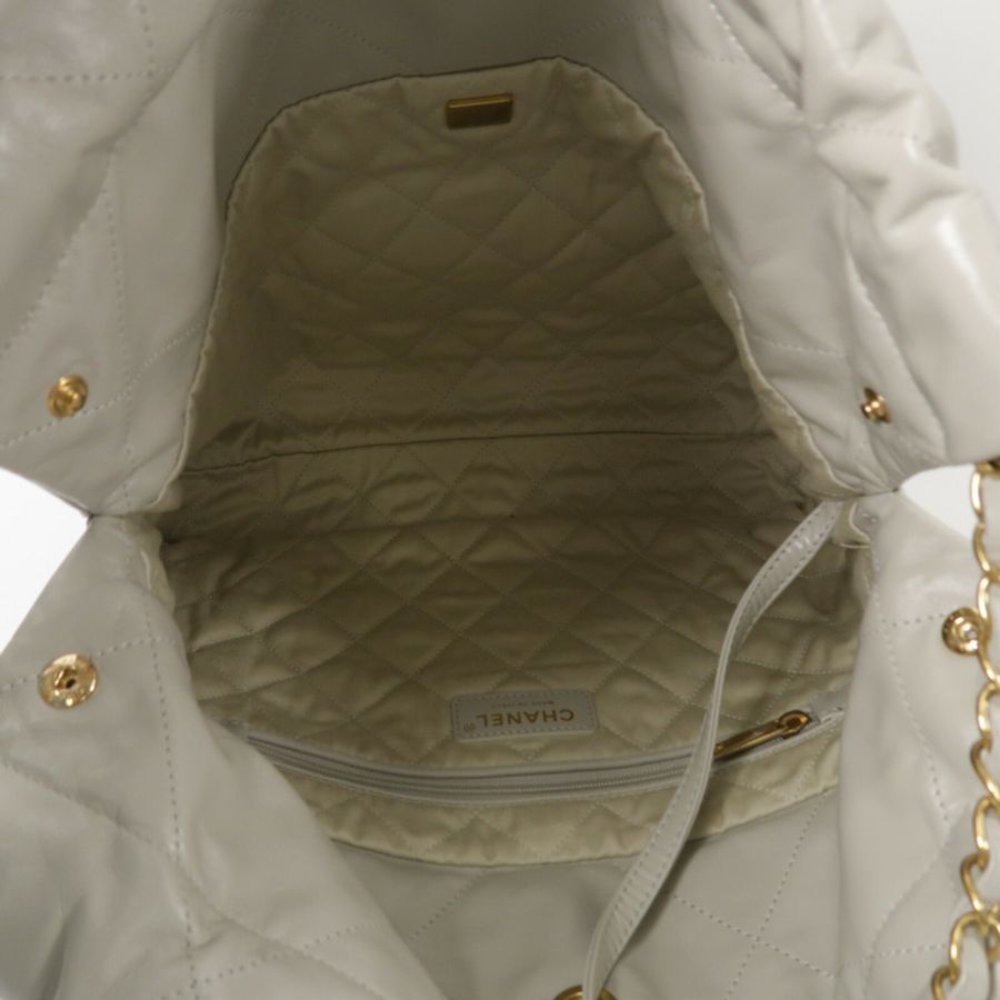 CHANEL 牛皮皮革Chanel 22 Small鏈帶肩背袋-4