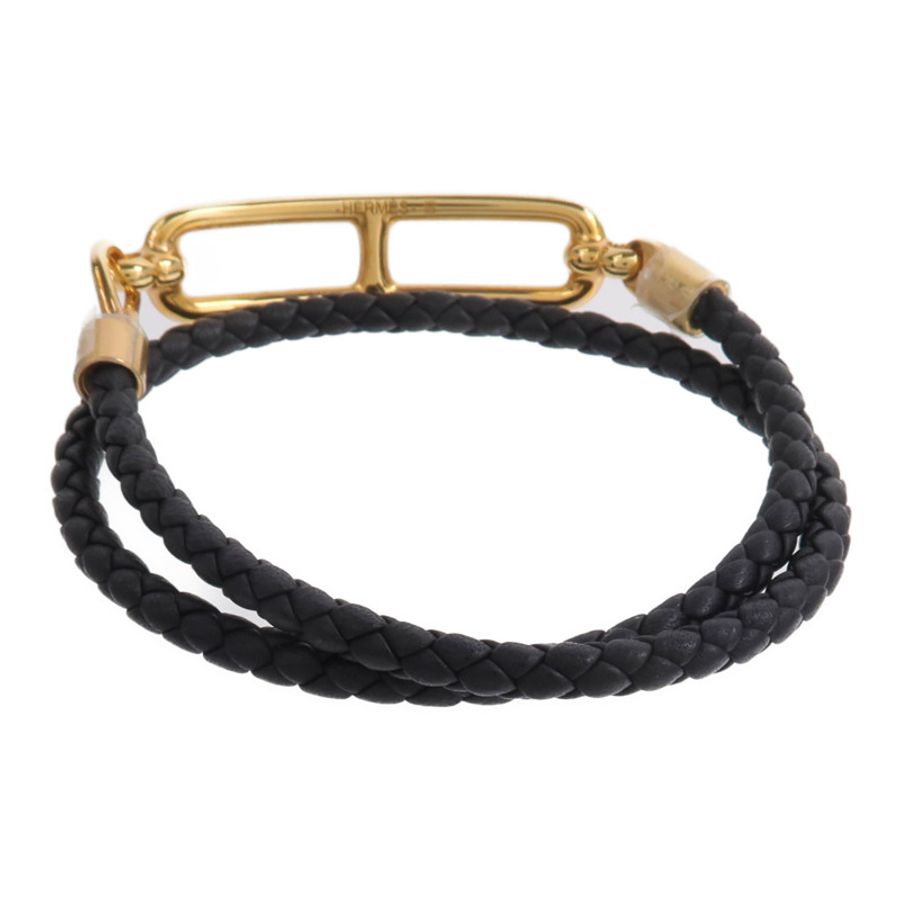 HERMES Swift皮革Roulis Double Tour Bracelet手帶-2