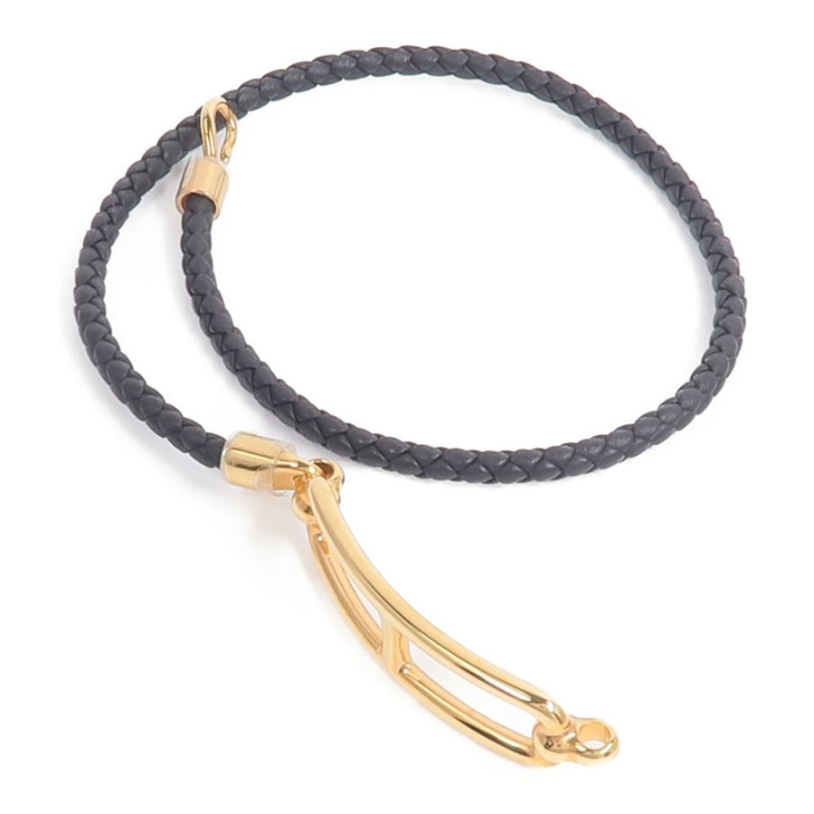 HERMES Swift皮革Roulis Double Tour Bracelet手帶-7