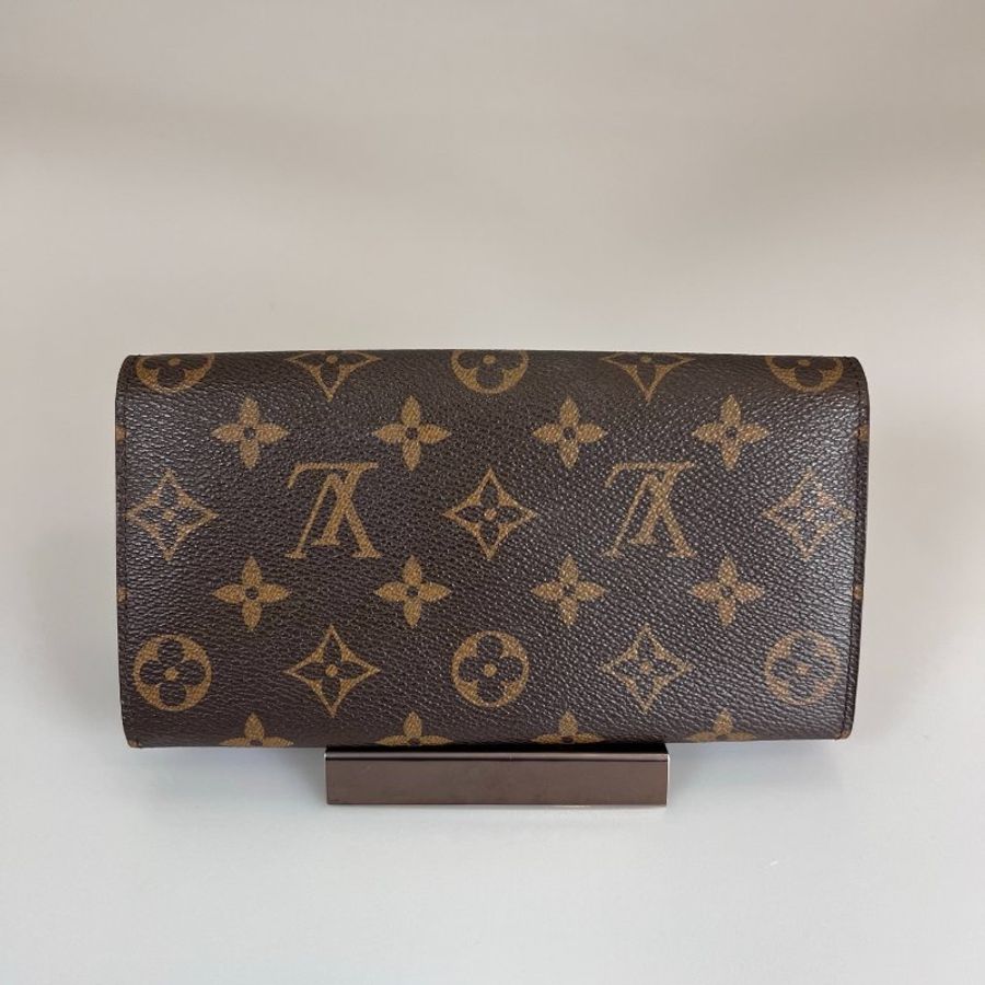 LV M61734 老花發財長夾-1
