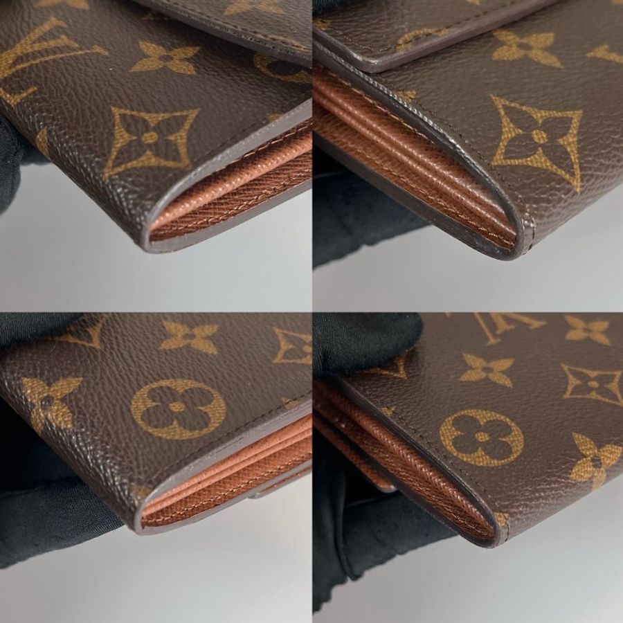 LV M61734 老花發財長夾-12